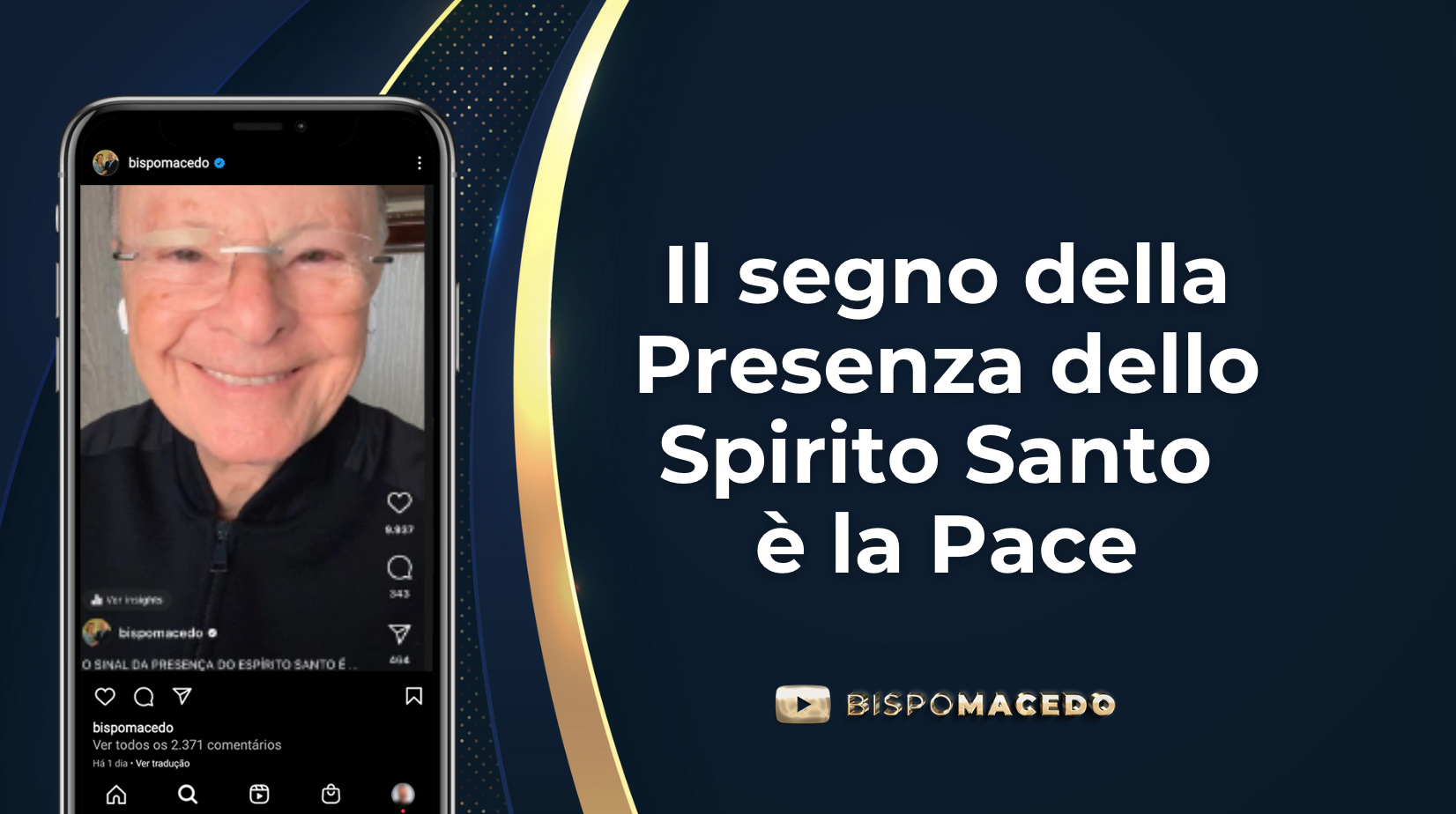 Imagem de capa - Il segno della presenza dello Spirito Santo è la Pace