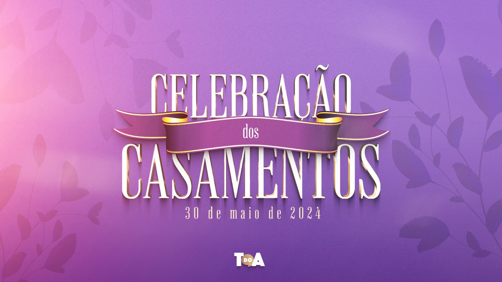 Imagem de capa - ATENÇÃO: O prazo para se inscrever para a Celebração de Casamentos 2024 está acabando