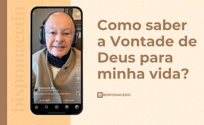 imagem com sobre o post de título Como saber a Vontade de Deus para minha vida?